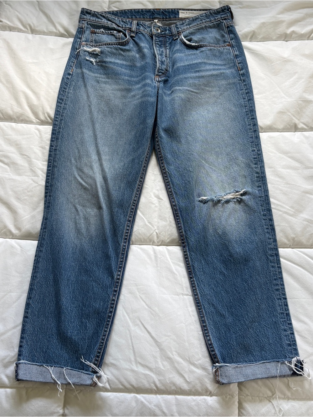 Rag & Bone Rosa Mid-Rise Jean